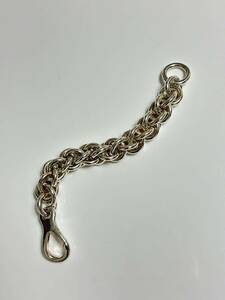 HERMES　エルメス　希少メンズサイズ◎　Atalante Bracelet　アタランテ　シルバー　ブレスレット　シェーヌダンクル　AG925