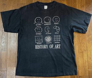 90s HISTORY OF ART アートTシャツ XL ヴィンテージ USA製