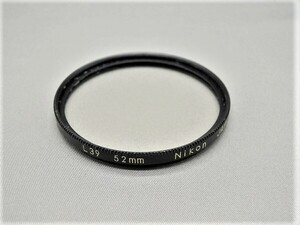 #1124fh ★★ 【送料無料】Nikon ニコン L39 52mm ★★