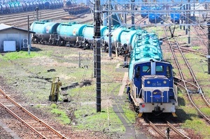 デジ画像２コマ　神奈川臨海鉄道　ＤＤ６０形ディーゼル機関車　60周年HM