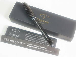 (B847) 美品 PARKER 5th 万年筆 ボールペン パーカー 筆記用具 ガンメタ アーバン プレミアム エボニーメタル ペン 