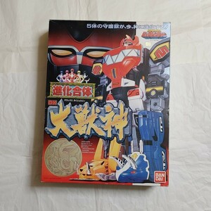 【未使用品？】 バンダイ 恐竜戦隊ジュウレンジャー 進化合体 DX 大獣神 日本製版