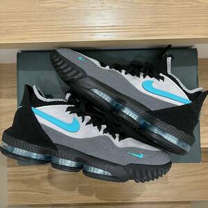 【美品】NIKE LEBRON XVI LOW AC ナイキ レブロン 16 US11 29cm CD9471-003 atmos アトモス