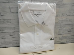 美品 LACOSTE ラコステ ホワイト L1212LJ-99 定番 半袖 ポロシャツ 新品タグ付き