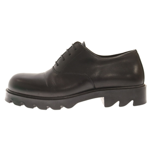 BOTTEGA VENETA ボッテガヴェネタ Strut Lace-up Derby Shoes ストラット レザー レースアップ ダービー シューズ ブラック 679487