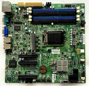 Supermicro X9SCL-F LGA1155 Socket H2 ECC DDR3 SDRAM Micro-ATX Motherboard