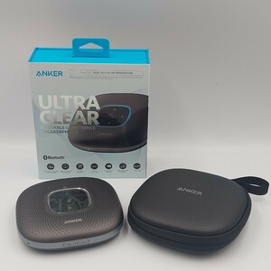 ●ANKER PowerConf A3301 Bluetooth スピーカー オーディオ 音響機器 中古　通電のみ確認　アンカー 