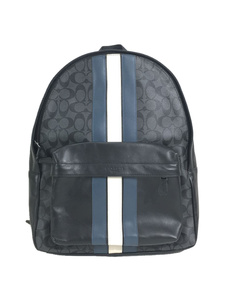 COACH◆リュック/レザー/BLK/F26066//CHARLES BPACK PCD VR