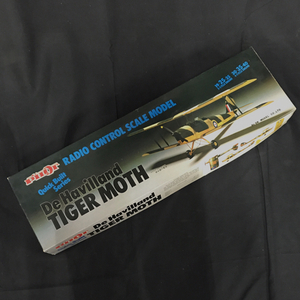 1円 未組立 パイロット De Havilland TIGER MOTH タイガーモス 20クラス スケール 模型飛行機 ラジコン バルサキット