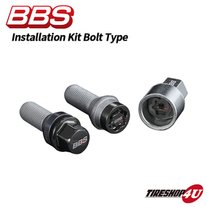 正規品 新品 BBS インストレーション キット ボルト タイプ M14XP1.5 『 PLGM6030BI 』 Installation Kit Bolt Type マックガード社製