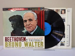 LP レコード BRUNO WALTER ブルーノ ワルター BEETHOVEN ベートーヴェン 交響曲 第6番 へ長調 田園 【E+】 D15649J