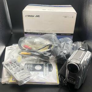 ☆現状品☆ビクター Victor GR-DX307-B ビデオカメラ 元箱・説明書付き