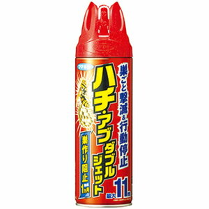 フマキラー　ハチ・アブダブルジェット　450ml　複数可