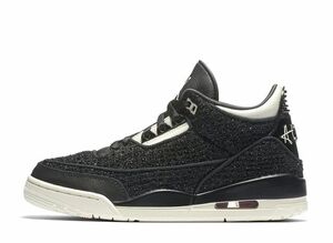 Nike WMNS Air Jordan 3 Retro AWOK "Vogue Black" 24cm BQ3195-001