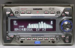 KENWOOD DPX-8200WMP WMA/MP3/MDLP/漢字対応 MD・CDデッキ DSP/EQ/AUX/スペアナ 中古