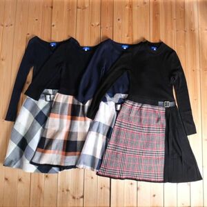 ◆BLUE LABEL CRESTBRIDGE◆ブルーレーベル クレストブリッジ ◆レディース　女性用　ワンピース　長袖　おまとめ４点SET[38] br07017592