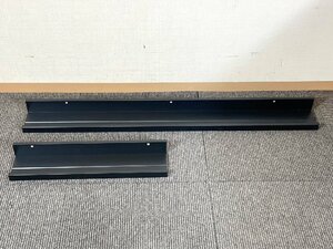 【福岡】アート用飾り棚◆IKEA◆MOSSLANDA◆取付ネジ付き◆W(大:1150 小:550) H70 D120◆傷・汚れあり◆モデルR展示品◆BR4875_Yy