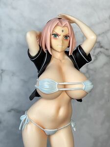 NARUTO -ナルト- 疾風伝 春野サク【キャストオフ】リペイント フィギュア 高18cm（綱手 日向ヒナタ 山中いの テマリ 小南 うずまきクシナ）