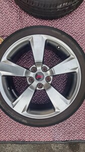 スバル WRS STI 純正 18×8.5J +55 PCD114.3 5穴 4本 車検用 18インチ