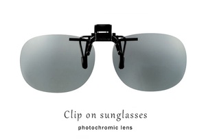 新品 クリップ オン 偏光調光サングラス 調光サテライトエプロン st-15s 偏光レンズ 眼鏡 クリップオン 調光サングラス