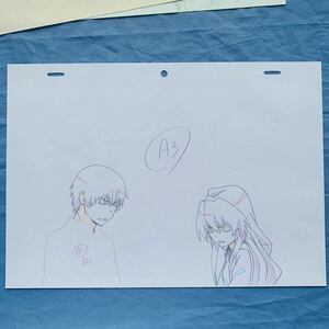 アニメ とらドラ！原画類3枚　② #高須竜児 #逢坂大河　#Toradora! #genga #Taiga