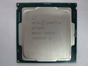 ★Intel / CPU Core i5-9400 2.90GHz 起動確認済★