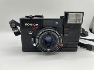 ★送料無料★KONICA C35 EF フィルムカメラ 空シャッター フラッシュOK コニカ 現状