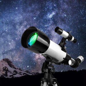 【宇宙を学ぼう】天体望遠鏡 子供 初心者 ぼうえんきょう 70mm大口径400mm焦点距離 望遠鏡 天体観測 初心者 自由研究 理科