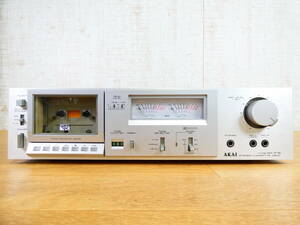 AKAI アカイ GX-F15 ステレオ カセットデッキ 音響機器 オーディオ ※ジャンク/通電OK！ @100 (4)