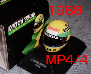 1/8 ヘルメット セナ 1988 マクラーレン ホンダ MP4/4 V6 McLaren HONDA SENAA