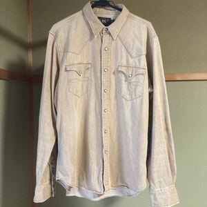 RRL ウエスタンシャツ 長袖シャツ 