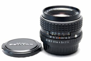 （綺麗）PENTAX-M ペンタックス 純正 Kマウント専用 50mm 高級単焦点レンズ 1:1.4 希少な作動品