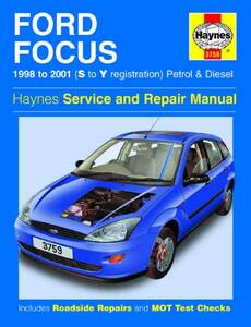 欧州フォード フォーカス 1998-2001年 英語版 整備解説書