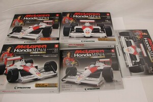 069 s7876 DeAGOSTINI 週刊マクラーレン・ホンダ MP4/4 5冊セット