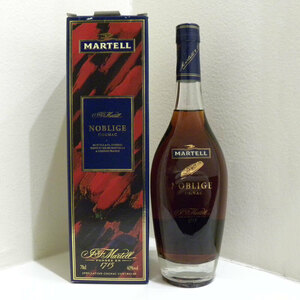 【未開栓】マーテル ノーブリッジ MARTELL NOBLIGE コニャック ブランデー 700ml 40％ 古酒 箱付 送料無料！！