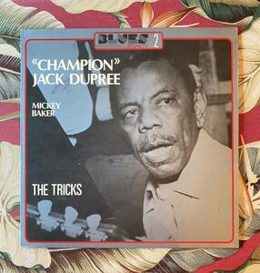 Champion Jack Dupree / Mickey Baker LP The Tricks 1979 France Press