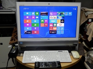 ■NEC VALUESTARS PC-GV255ADAV LED21.5型 IPS液晶 Windows 8 Core i5 BD(BDXL) 地デジ他3波 4GB/1TB