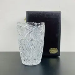 ボヘミアンクリスタル 花瓶 フラワーベース