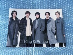 新品 [King & Prince『Life goes on / We are young』初回盤B先着購入特典クリアポスター(A4サイズ)] キンプリ