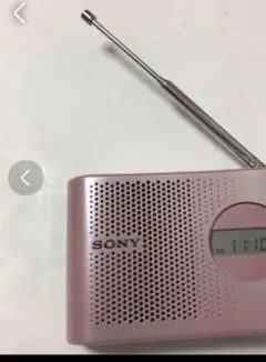 ソニー　ラジオ　1点 ピンク