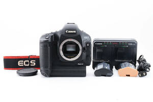 キヤノン Canon デジタル一眼レフカメラ EOS 1D Mark 4 IV ボディ バッテリー純正１、互換１、充電器、ケーブル付き [現状品] #2048612A