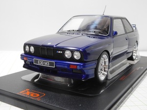 ◎イクソ1/18　BMW　M3（E30）　1989　メタリックブルー