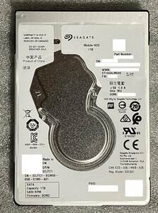 ◆送料無料◆2.5インチHDD【SEAGATE ST1000LM035】 1TB