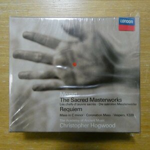 028946002520;【未開封/3CDBOX】HOGWOOD / MOZART:THE THE SACRED MASTERWORKS(4600252)