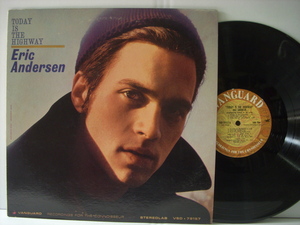 ■LP　ERIC ANDERSEN / TODAY IS THE HIGHWAY エリック・アンダースン ファーストアルバム 1965年 ◇r210113