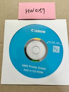 HW0259/新品/Canon AMS Printer Driver FK4-3395 (000) ディスクのみ