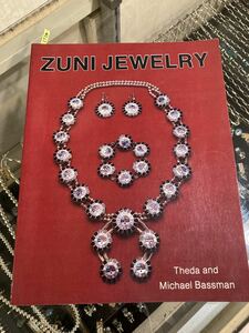 Zuni jewelry/USAビンテージ洋書INDIAN JEWERLYインディアンジュエリーズニ族ターコイズインレイアメリカントリー西海岸サーフ世田谷ベース
