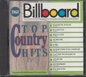 V.A./Billboard Top Country Hits 1960 カントリー　輸入CD美品状態良好