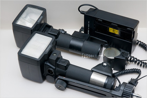 CONTAX REAL TIME FLASH 540 2台のうち1台は故障 RTF POWER PACK 委細熟読ください [0429]