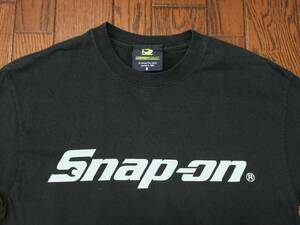 USA製 SNAP-ON スナップオン Tシャツ S 黒 ブラック アメリカ製 検索 ツール 工具 バイク モーターサイクル